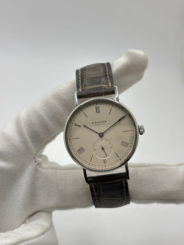 Montre Nomos Glashütte Ludwig - Montre réf. 205 en acier 58 Facettes 1986