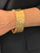 Bracelet Bracelet manchette en or jaune 18 carats 58 Facettes N62