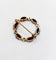 Broche Broche vintage en or 14K et grenats 58 Facettes A07478