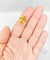 Bague 52 Bague cocktail vintage en or 18k et citrine 58 Facettes A07492