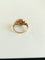 Bague 52.5 Bague losange en or jaune, rubis et diamants 58 Facettes 00947