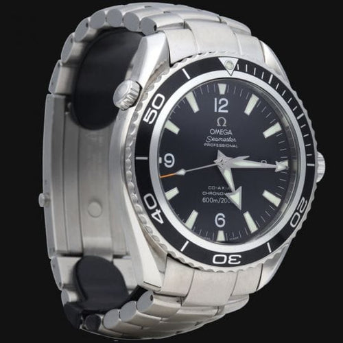 Montre Omega Seamaster Planet Ocean - Montre automatique en acier 58 Facettes MT46263