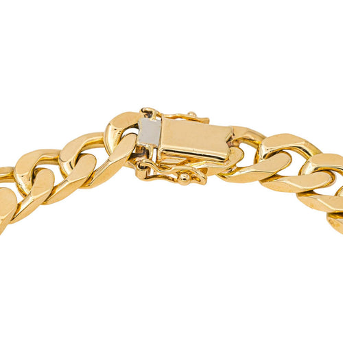Bracelet Bracelet maille gourmette en or jaune 58 Facettes 5503131CN