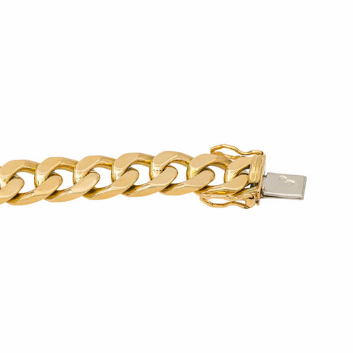 Bracelet Bracelet maille gourmette en or jaune 58 Facettes 5503131CN