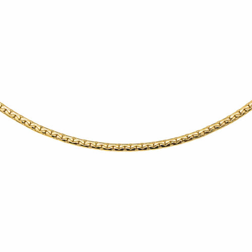 Collier Collier maille haricot en or jaune 58 Facettes 5725829CN