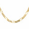 Collier Collier maille Figaro en or jaune 58 Facettes 5744236CN