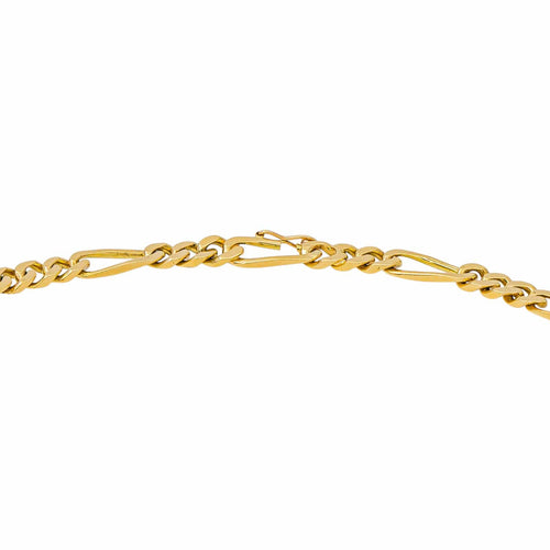 Collier Collier maille Figaro en or jaune 58 Facettes 5744236CN