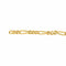 Collier Collier maille Figaro en or jaune 58 Facettes 5744236CN