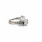 Bague 51 Toi et Moi - Bague diamants en or gris 58 Facettes