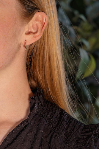Boucles d'oreilles Boucles d'oreilles créoles en or jaune 58 Facettes 5760304CN