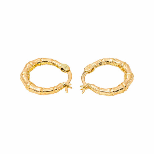 Boucles d'oreilles Boucles d'oreilles créoles en or jaune 58 Facettes 5760304CN