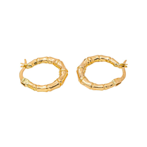 Boucles d'oreilles Boucles d'oreilles créoles en or jaune 58 Facettes 5760304CN