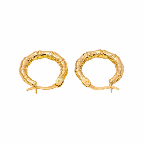 Boucles d'oreilles Boucles d'oreilles créoles en or jaune 58 Facettes 5760304CN