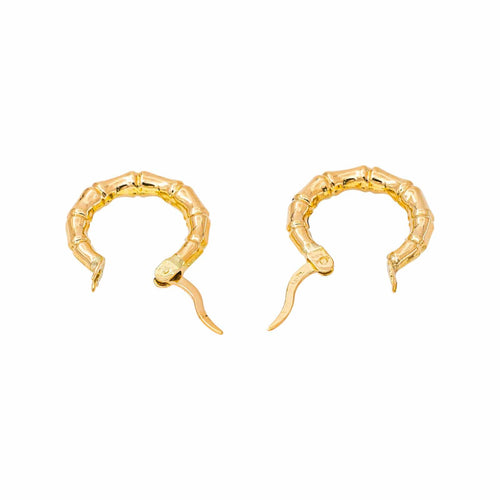 Boucles d'oreilles Boucles d'oreilles créoles en or jaune 58 Facettes 5760304CN