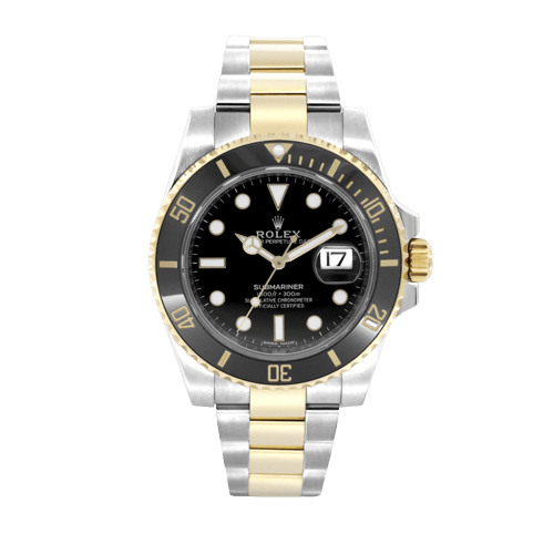 Montre Rolex - Montre Oyster Perpetual Submariner Date en acier et or jaune 58 Facettes OC-68802043