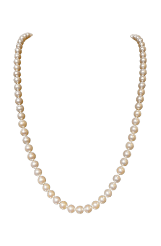 Sautoir - Collier en or 18K et 83 perles de culture