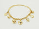 Bracelet Bracelet breloques en or jaune 18 carats et perles 58 Facettes 33799