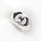 Bague 54 Bulgari Abbraccio - Bague en or blanc et diamants 58 Facettes 166B26_M