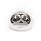 Bague 54 Bulgari Abbraccio - Bague en or blanc et diamants 58 Facettes 166B26_M
