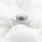 Bague 54 Bulgari Cabochon - Bague en or blanc satiné 58 Facettes 673A25_M