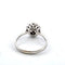 Bague 59 Bague en or blanc 18 ct avec diamant 58 Facettes 335/26 G