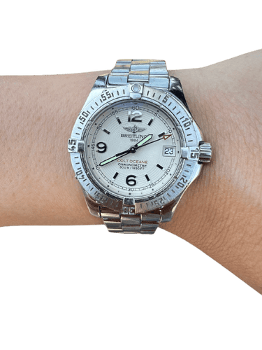 Montre Breitling Colt Oceane - Montre femme en acier 58 Facettes 26948