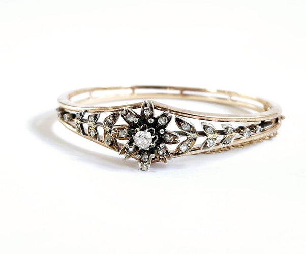 Bracelet Belle Époque - Bracelet en or jaune 18 carats et diamants 58 Facettes SAN20252312 - 25
