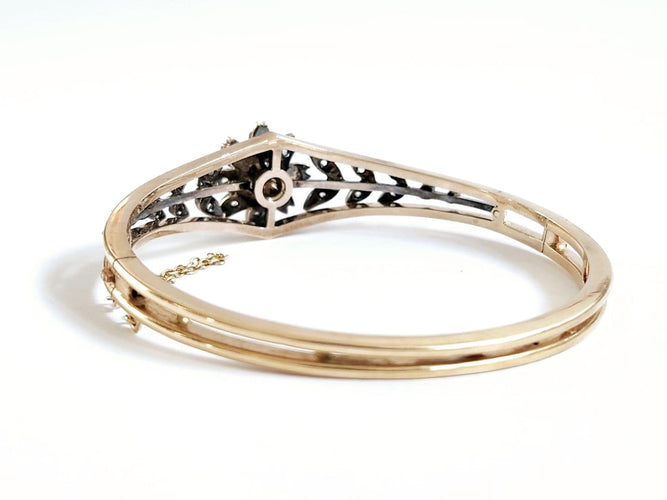 Bracelet Belle Époque - Bracelet en or jaune 18 carats et diamants 58 Facettes SAN20252312 - 25