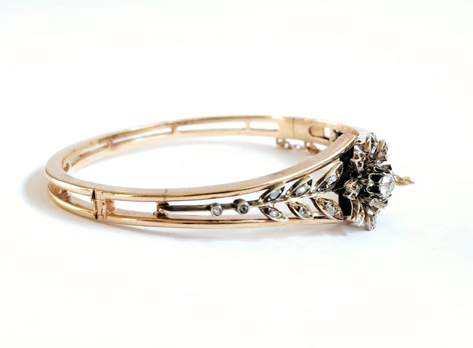 Bracelet Belle Époque - Bracelet en or jaune 18 carats et diamants 58 Facettes SAN20252312 - 25