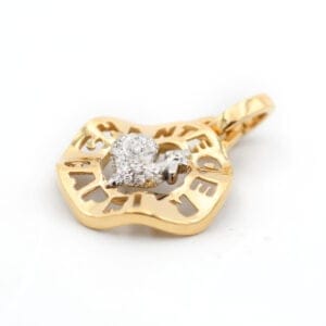 Pendentif Chantecler - Pendentif en or et diamants 58 Facettes 100A26_M