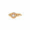 Bague 49 Bulgari Flip - Bague en or rose et diamants 58 Facettes 443A26_M