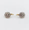 Boucles d'oreilles Dormeuses marguerite - Boucles d'oreilles en or 18K et diamants 58 Facettes A07497