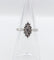 Bague 48.5 Bague marquise vintage en or blanc 18k et diamants 58 Facettes A07498