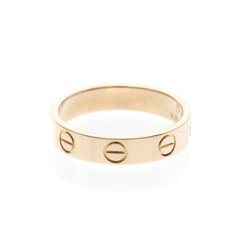 Bague 48 Cartier Love - Alliance en or rose 58 Facettes leb4lhg1au
