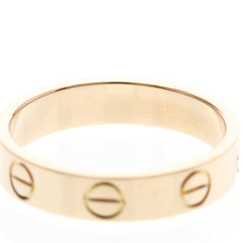 Bague 48 Cartier Love - Alliance en or rose 58 Facettes leb4lhg1au