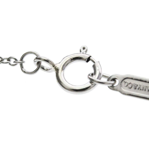 Pendentif Tiffany & Co. Open Circle - Pendentif en platine et diamants 58 Facettes c0d6fkubjh