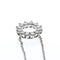 Pendentif Tiffany & Co. Open Circle - Pendentif en platine et diamants 58 Facettes c0d6fkubjh