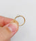 Bague 52.5 Bague antique en or rose 18k et perle 58 Facettes A07503