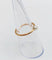 Bague 52.5 Bague antique en or rose 18k et perle 58 Facettes A07503