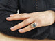 Bague 53.5 Bague Art déco en or jaune et blanc 18K, saphir et diamants 58 Facettes bag-artdeco.2208