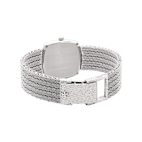 Montre Vacheron Constantin - Montre femme en or blanc et diamants 58 Facettes 35746