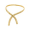 Collier Tubogas - Collier croisé en or jaune 58 Facettes 35777
