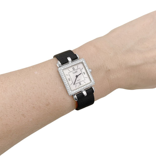 Montre Van Cleef & Arpels Classique - Montre en or blanc et diamants 58 Facettes 35619