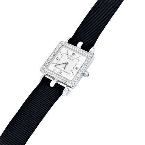 Montre Van Cleef & Arpels Classique - Montre en or blanc et diamants 58 Facettes 35619