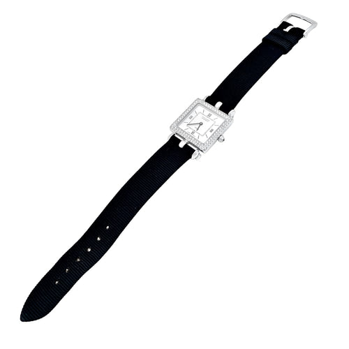 Montre Van Cleef & Arpels Classique - Montre en or blanc et diamants 58 Facettes 35619