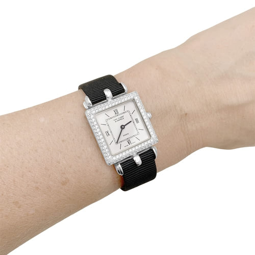 Montre Van Cleef & Arpels Classique - Montre en or blanc et diamants 58 Facettes 35619