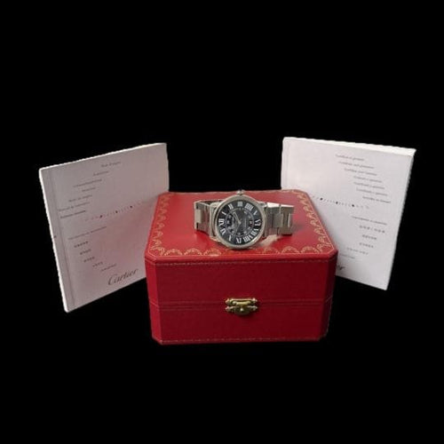 Montre Cartier Ronde Solo - Montre automatique en acier 58 Facettes MT45156