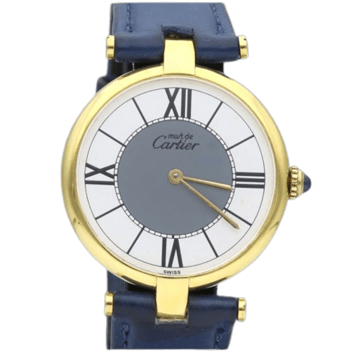 Montre Cartier Must Vendôme - Montre en vermeil 58 Facettes MT47224