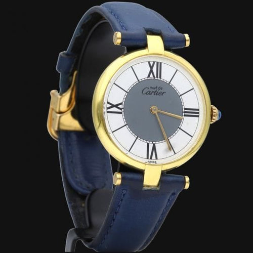Montre Cartier Must Vendôme - Montre vermeil 58 Facettes MT47224