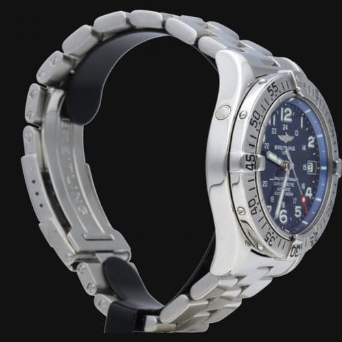 Montre Breitling Superocean 5000Ft - Montre chronomètre automatique en acier 58 Facettes MT46170